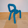 Mustache Chair (turquoise blue)（season30-2）