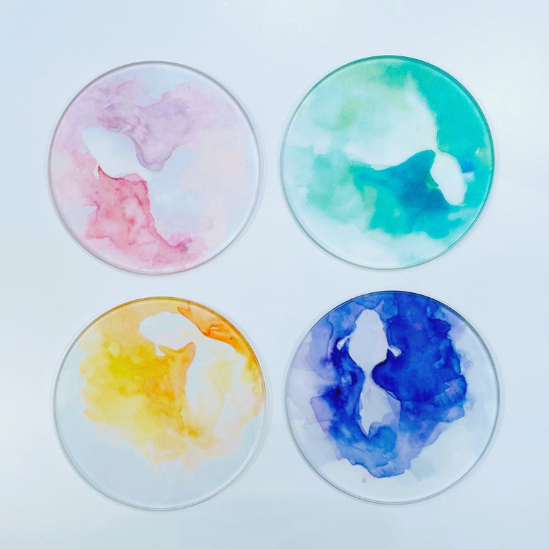COASTER SET "toumei"