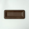 Leather tray by Colm