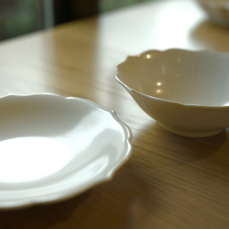 jicon Bellflower plate & bowl